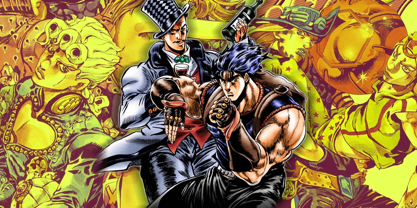 How The Jojo S Bizarre Adventure Art Style Evolved Cbr