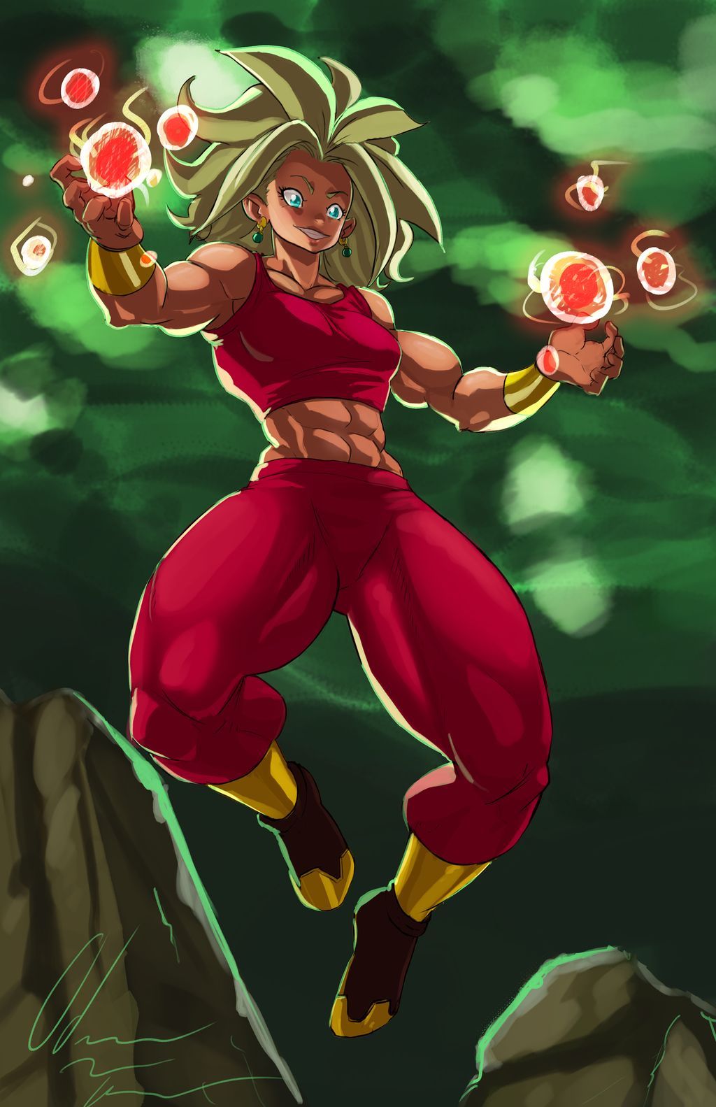 Dragon Ball: 10 Amazing Pieces Of Kefla Fanart