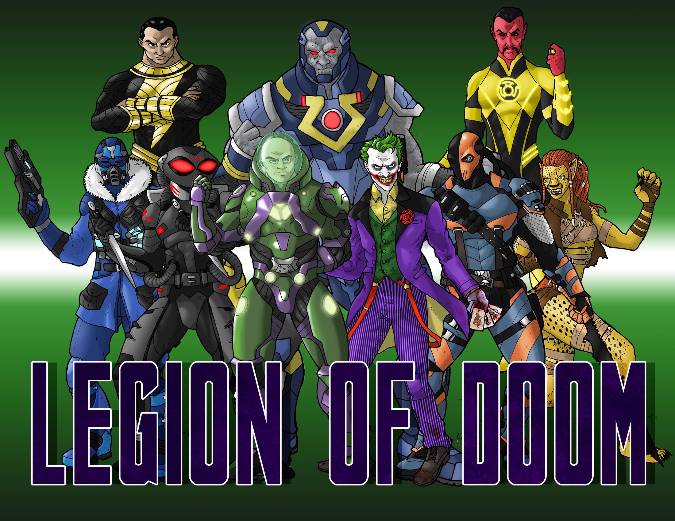 10 Legion of Doom Fan Art Pictures That Will Make The Universe Tremble