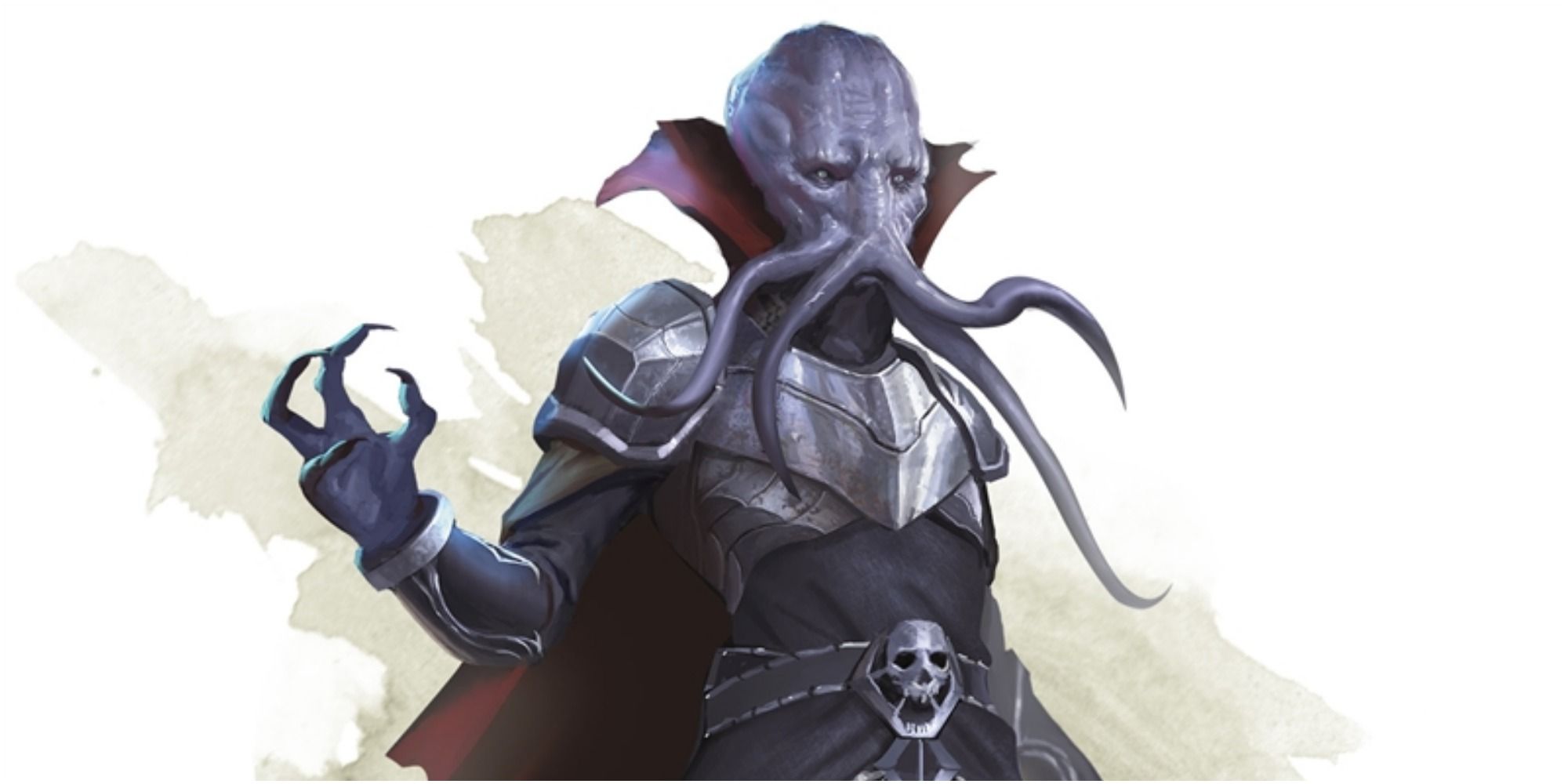 Uma criatura Illithid Mind Flayer de Dungeons & Dragons.