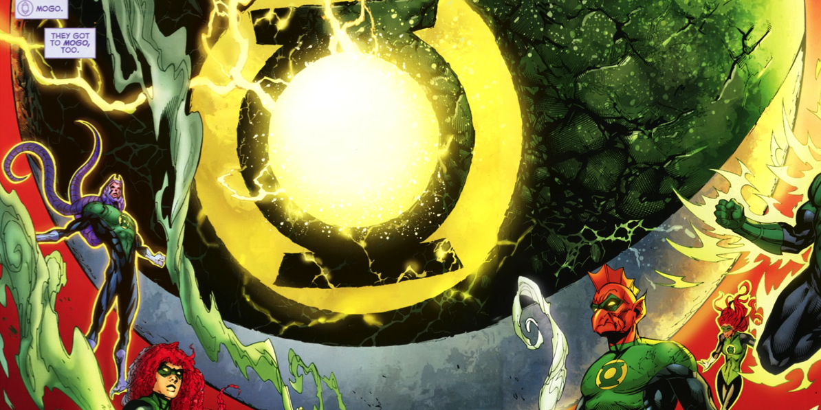Green Lantern Planet Mogo