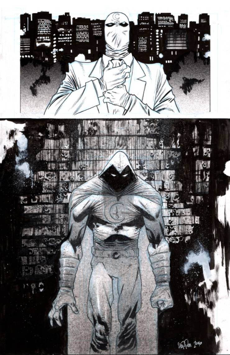 moon knight fan art JHarren