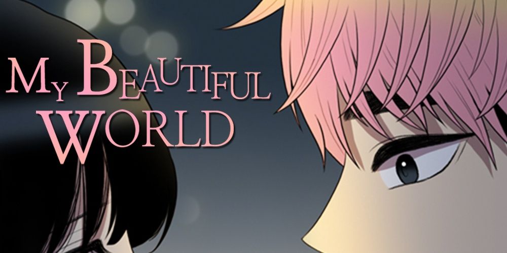 Image shows the characters from the My Beautiful World manhwa