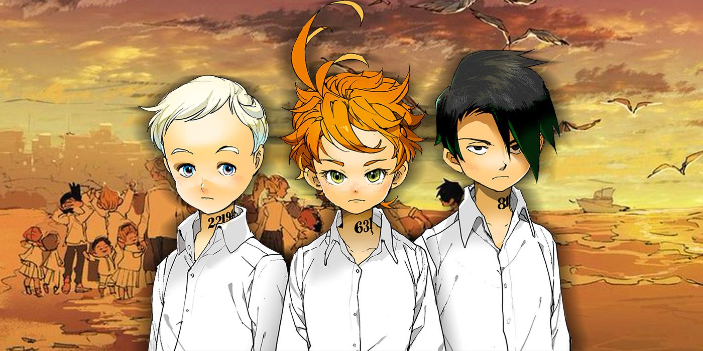 the promised neverland manga panel] in 2023