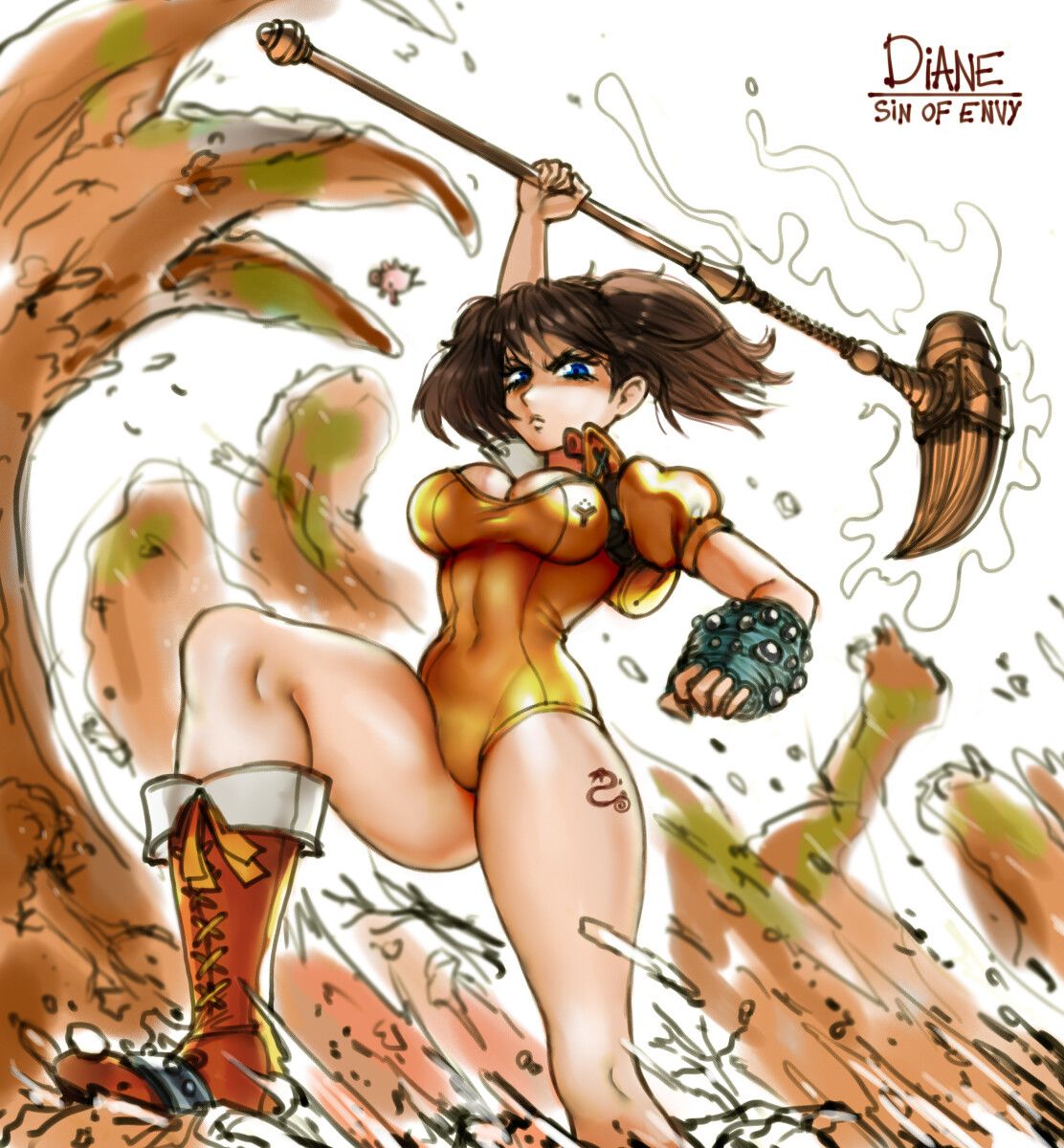 Seven Deadly Sins: These Pieces Of Diane Fan Art Are Awesome