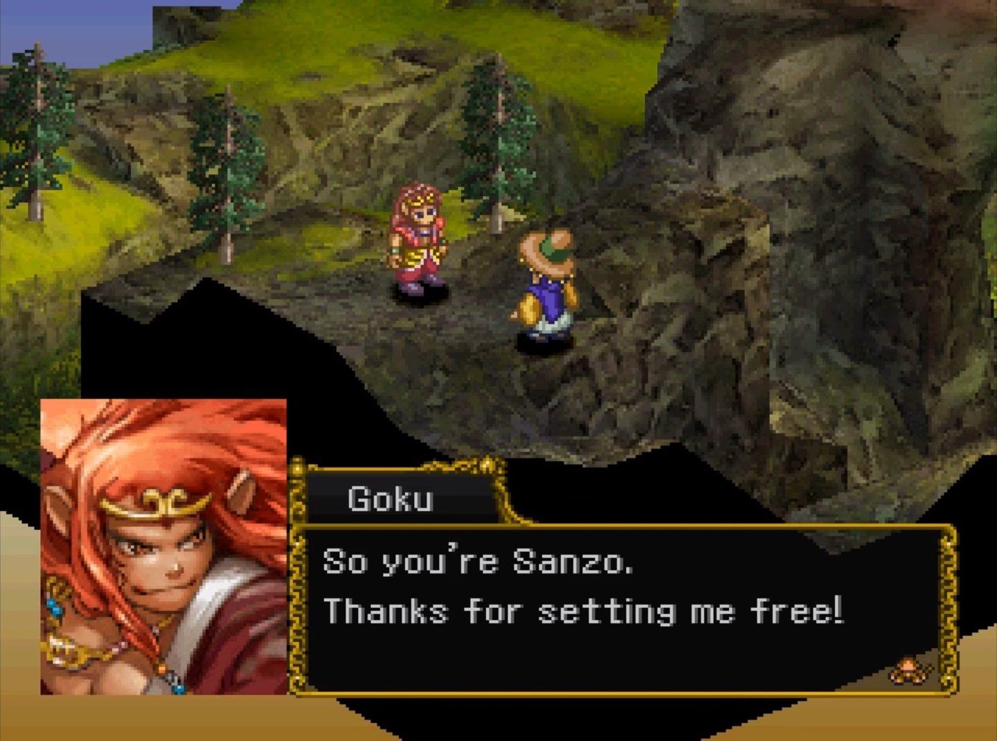 Goku in Saiyuki: Journey West