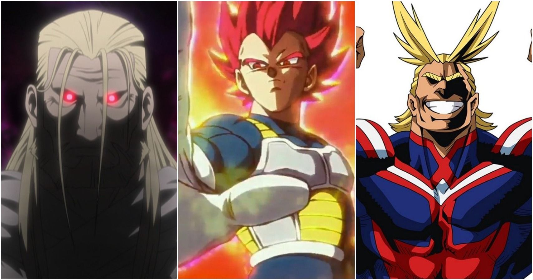 Vegeta SSJ, Characters