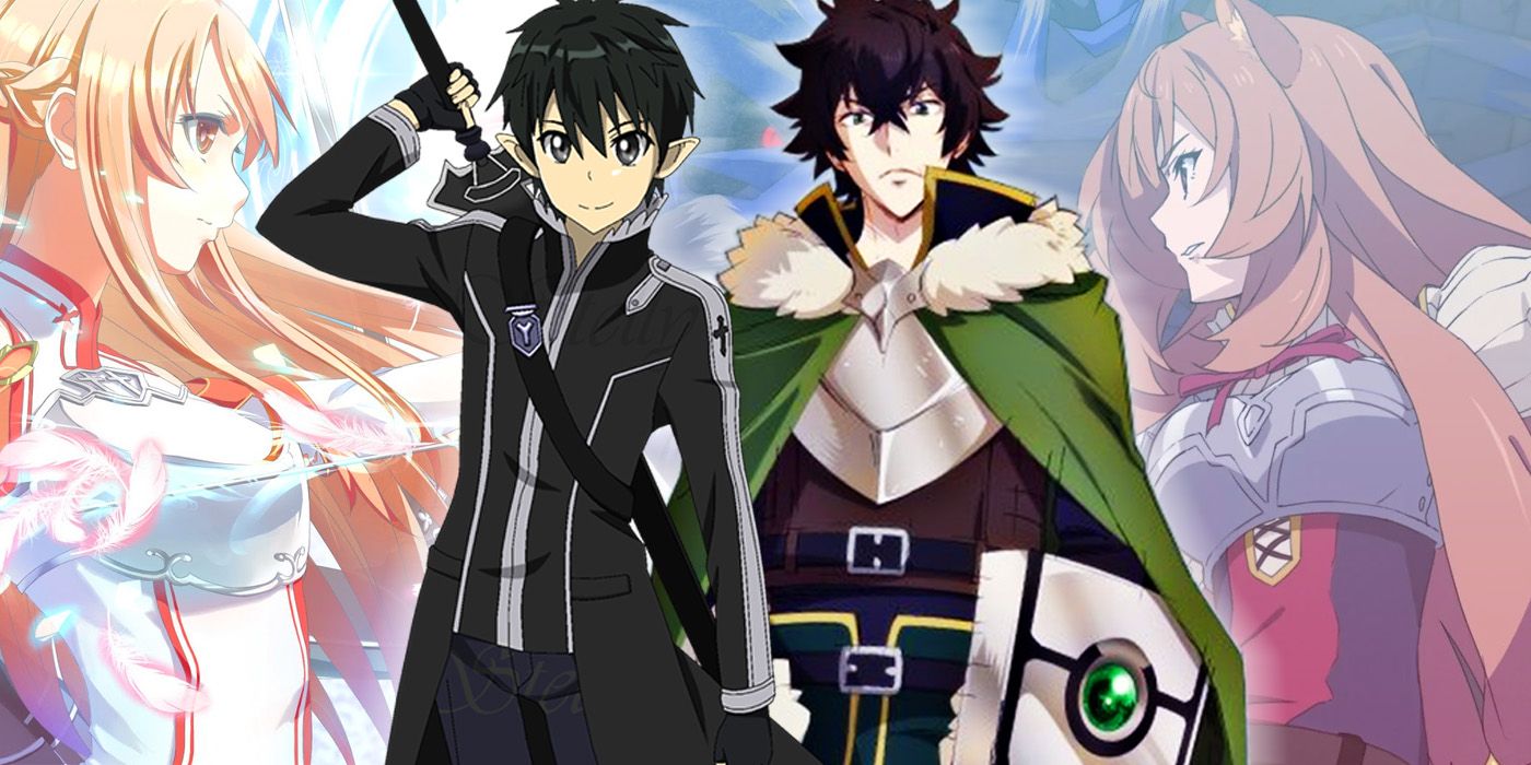 Animes parecidos com Sword Art Online