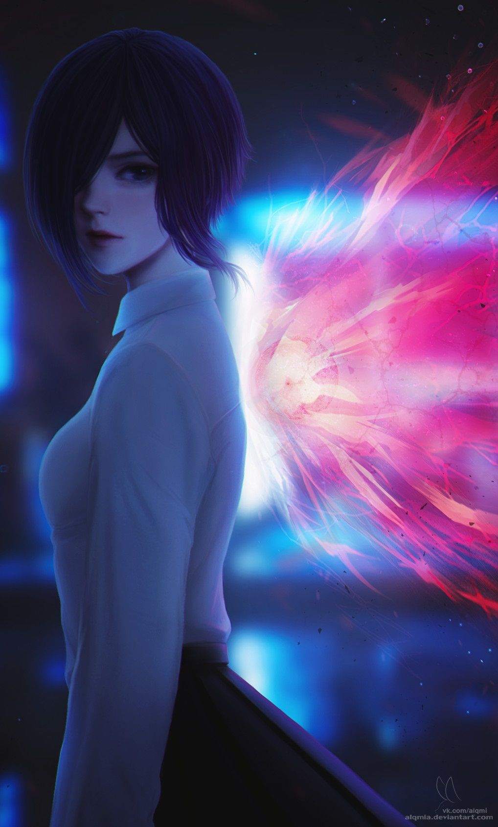 Tokyo Ghoul: 10 Fan Art Pictures of Touka That Are Ghoulishly Good