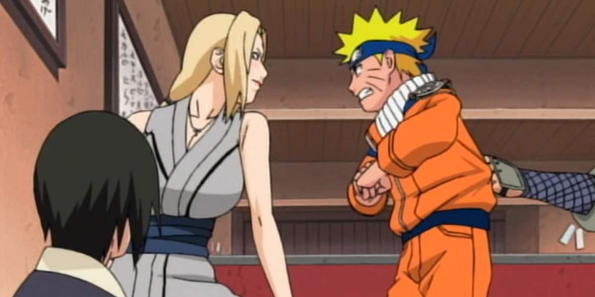 tsunade talking to Naruto
