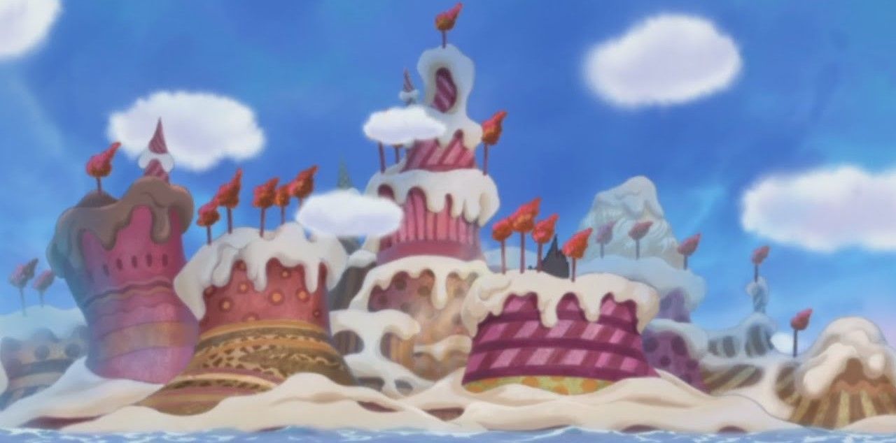 the whole island of cake