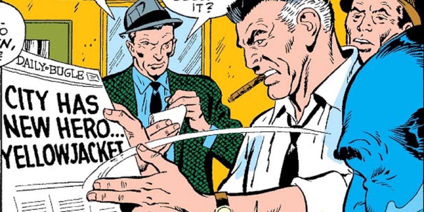 Avengers: Yellowjacket Debuts And Gets J. Jonah Jameson's Endorsement