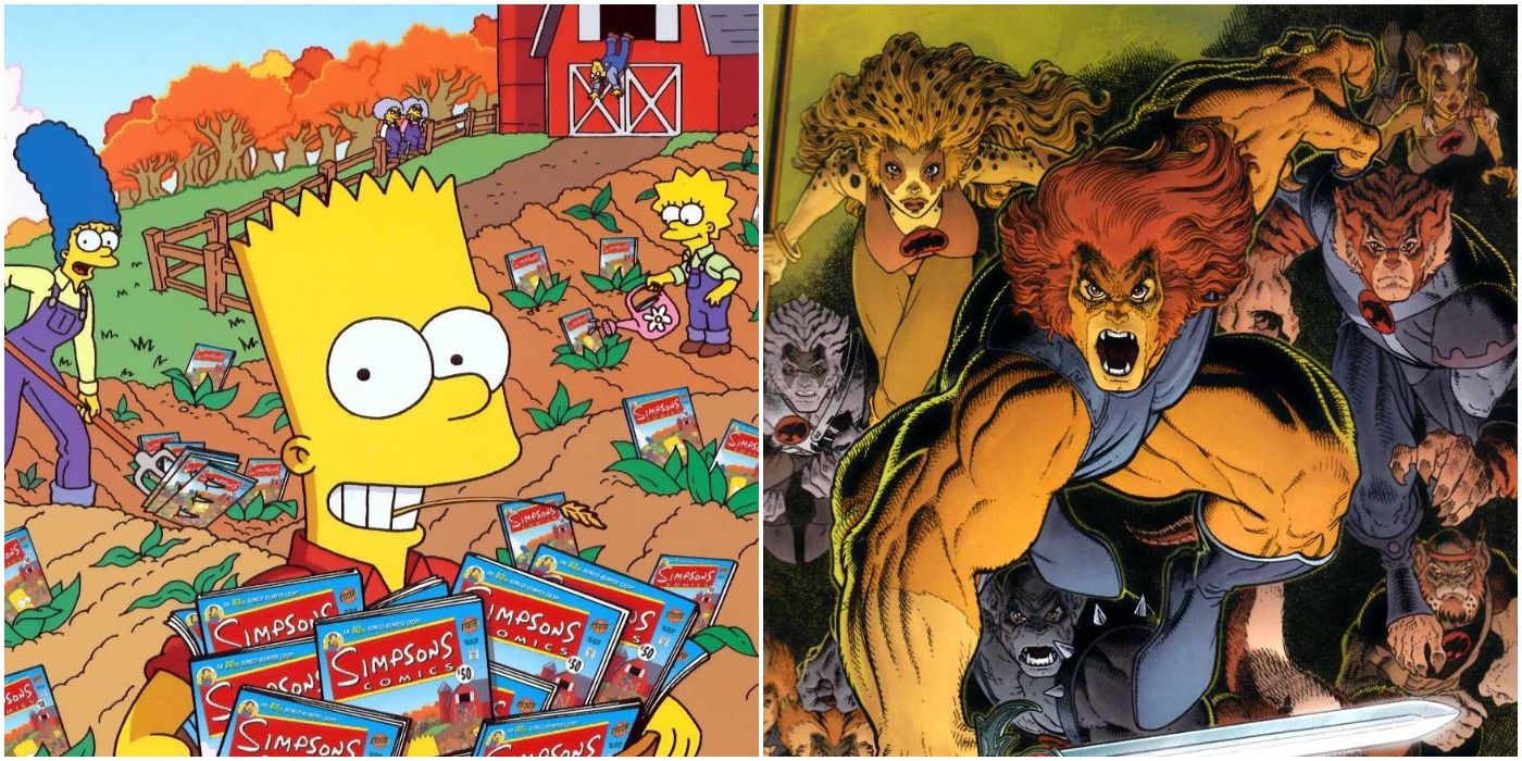 The Simpsons & 9 Other Comics Adapted From '80s Cartoon Series