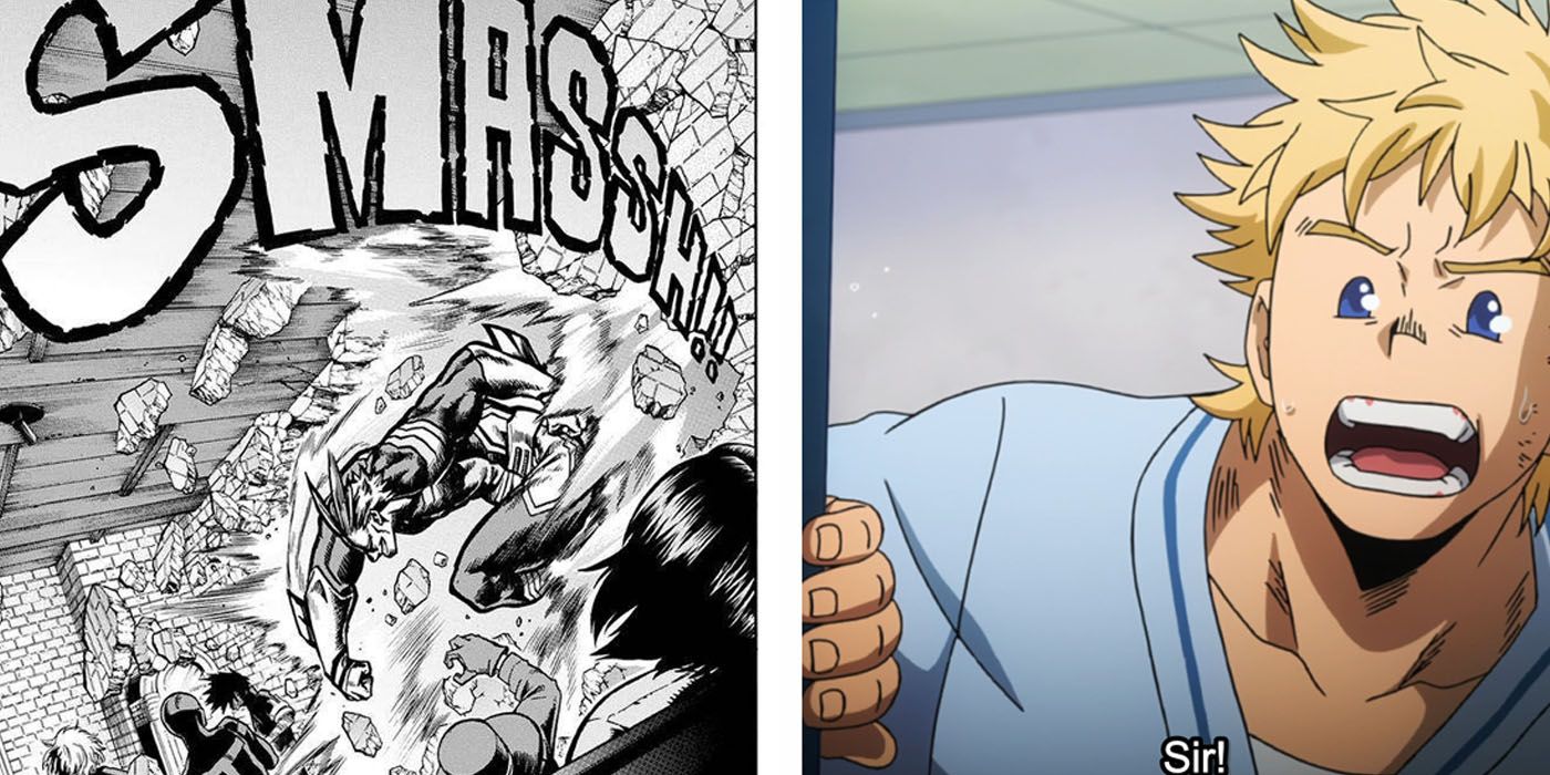 My Hero Academia: 10 Manga Panels That Look Better Than The Anime