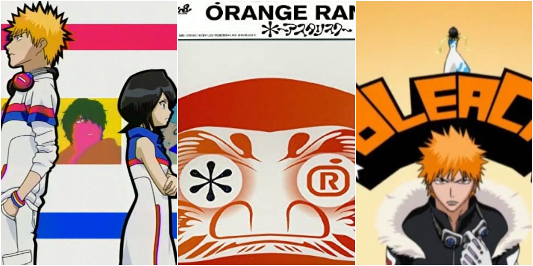 Bleach Opening 1 &quot;Astrisk&quot; Ichigo And Rukia Orange Range
