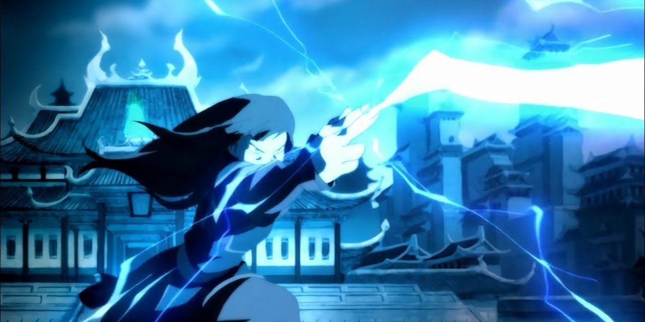 Azula lightning Avatar: The Last Airbender