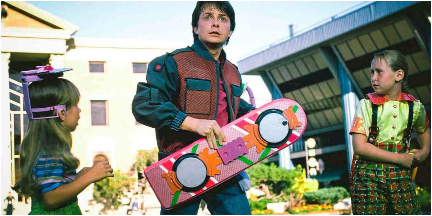 Back To The Future Part II, Marty With the Hoverboard