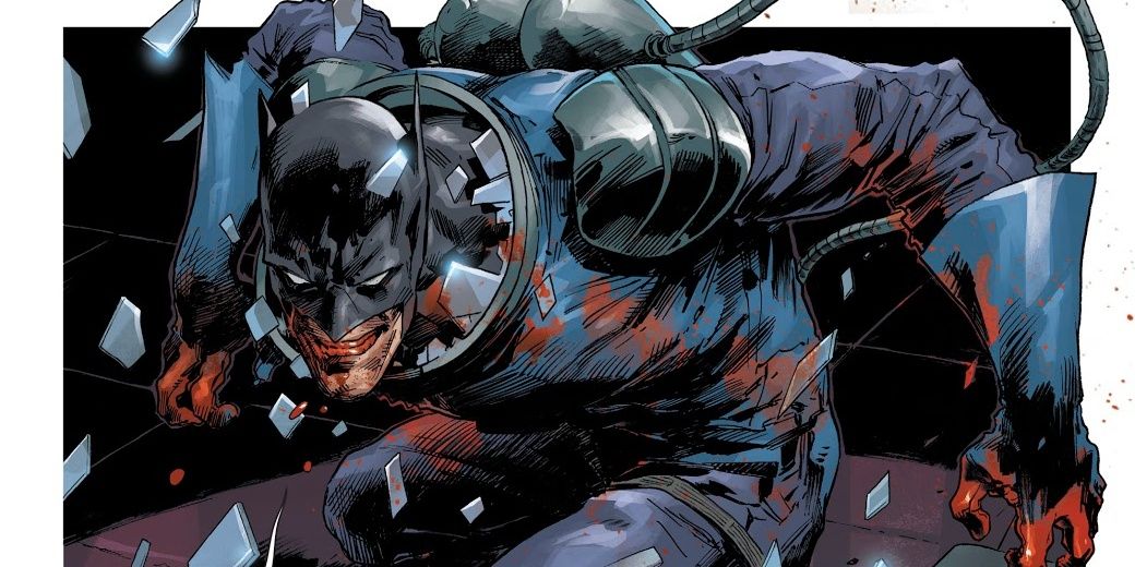 Batman from DCeased as a Anti-Life Zombie