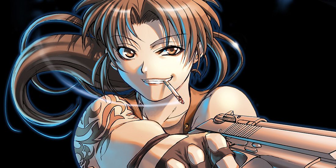 revy with a pistol from black lagoon