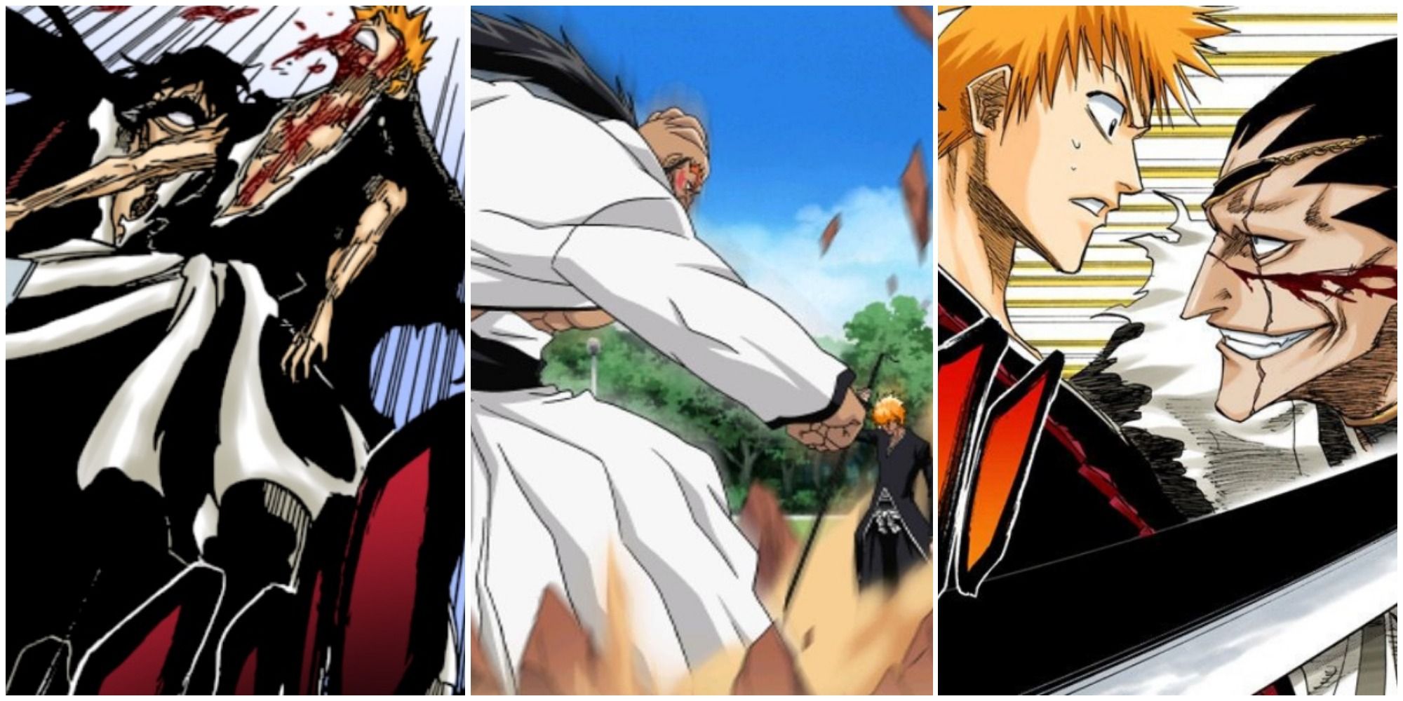 How would Ichigo (from Bleach) do in a 1v1 fight against each of