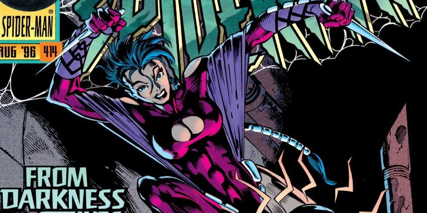 Delilah from the "Clone Saga" attacks in Spider-Man comics