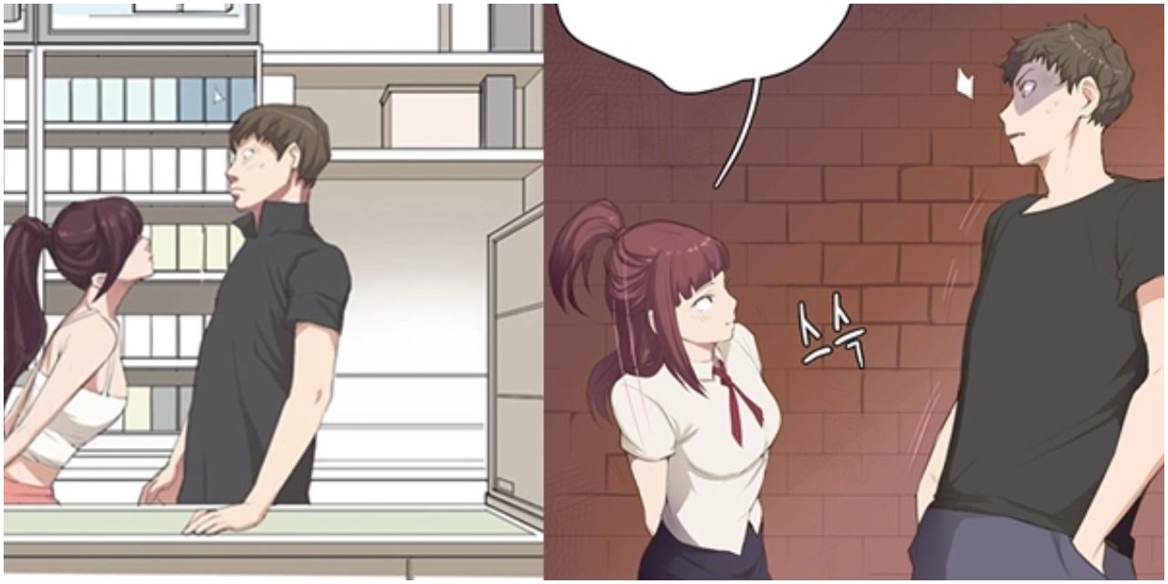 Choi Dae-Hyun And Jung Saet-Byul In Convenience Store Saet-Byul Manhwa