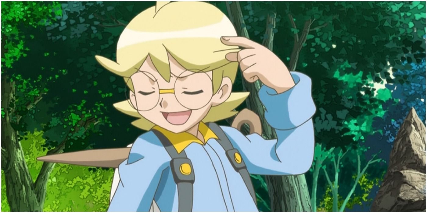 Clemont in the Pokemon anime