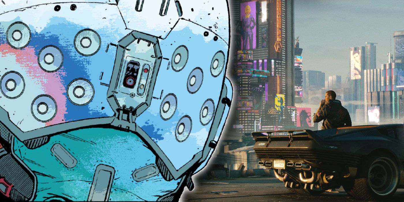 Cyberpunk 2077 comic feature