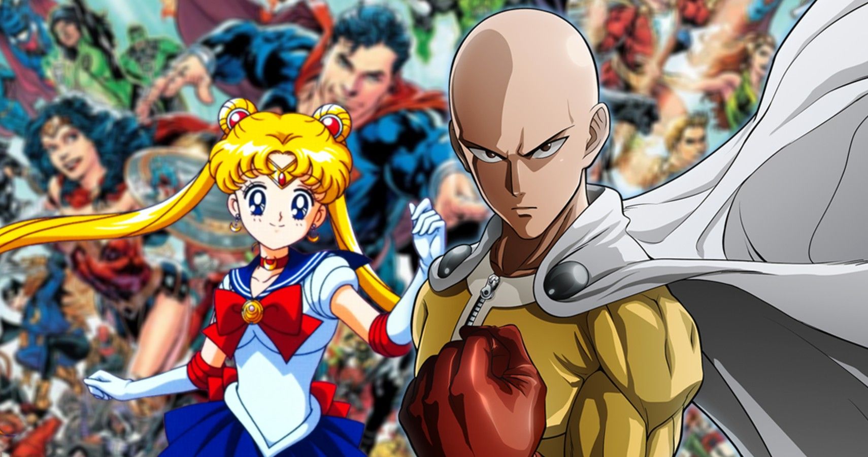 Sailor Moon, One-Punch Man and other Anime Heroes Who Could Work in the DCU