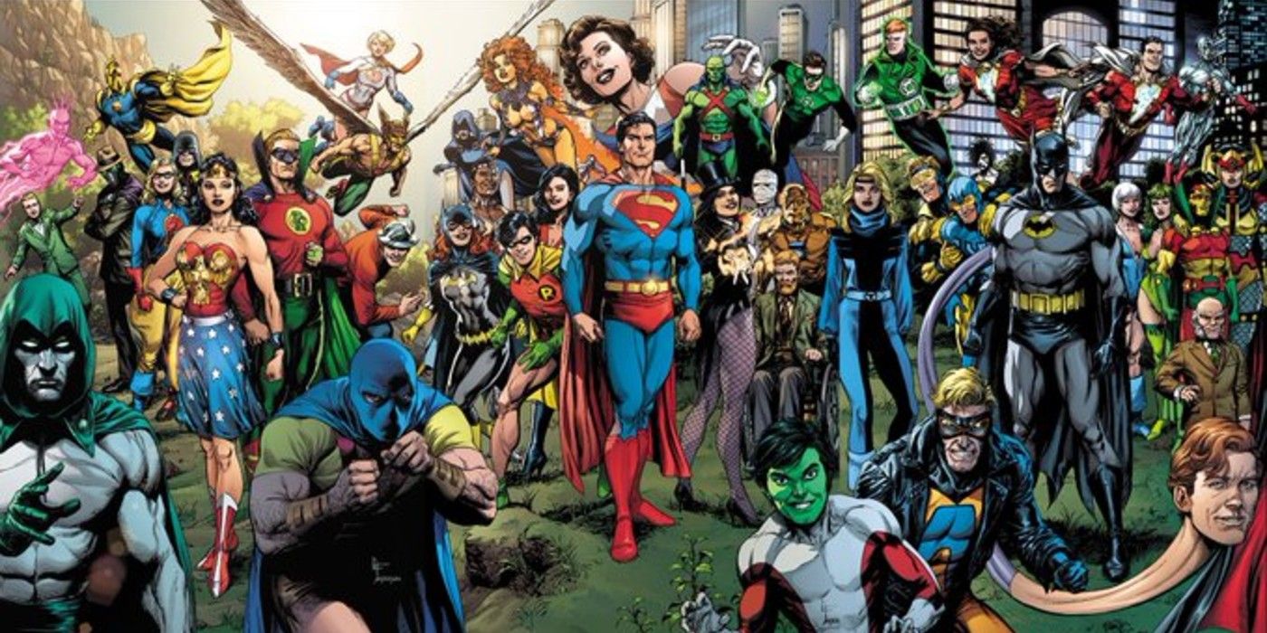 Death Metal: Gary Frank's Triptych Covers United Three Eras of DC Heroes