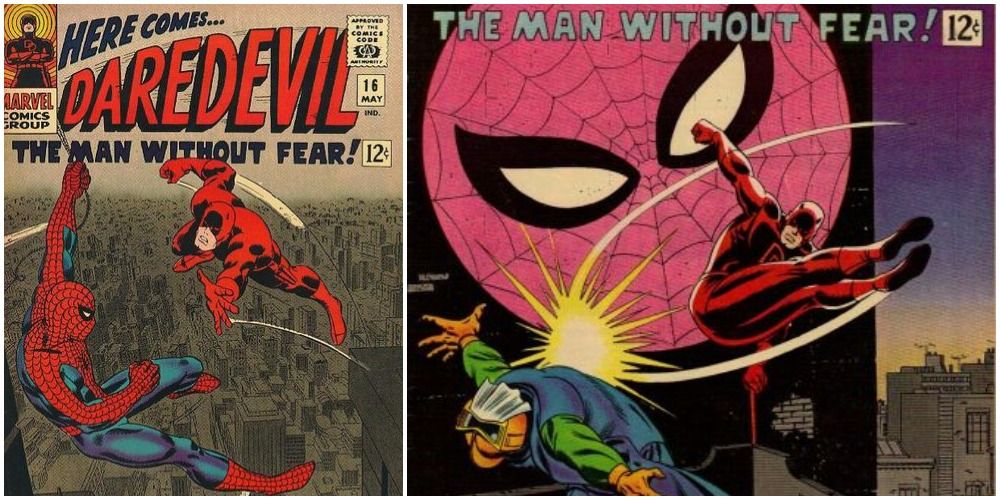 Daredevil and Spidey Take Down Masked Marauder in Marvel Comics