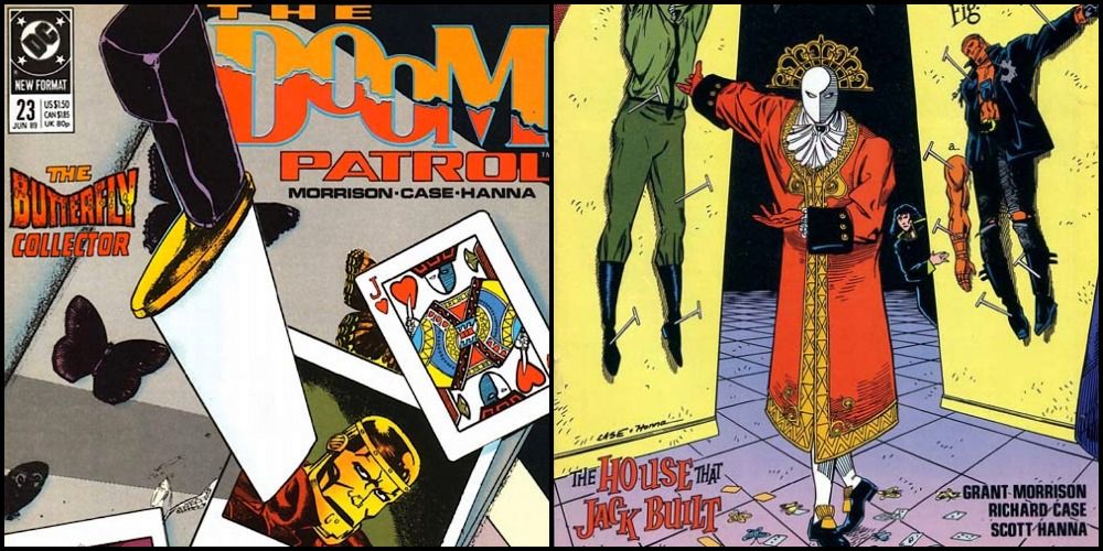 Doom Patrol issues featuring debut of Red Jack, who was adapted in season 2 of web series