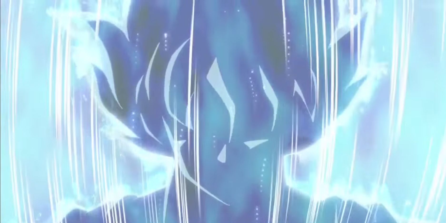 Anime Dragon Ball Super Goku Spirit Bomb Ultra Instinct