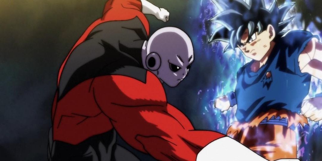 Dragon Ball Super Goku Ultra Instinct Versus Jiren