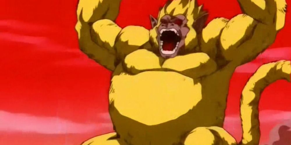 Goku's Golden Great Ape form from Dragon Ball GT