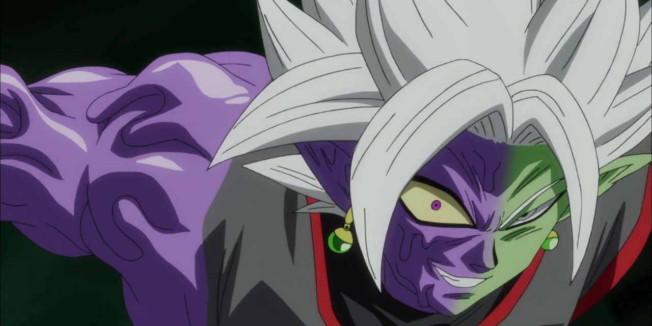 Fused Zamasu as he appears during the climax of the Goku Black arc in Dragon Ball Super