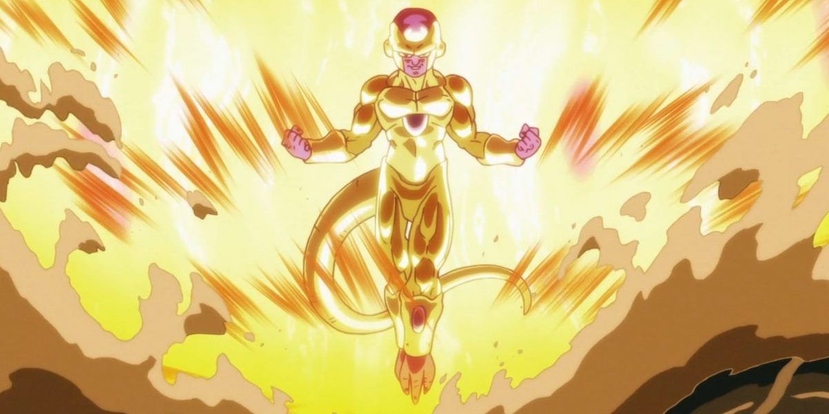 Golden Frieza reveals himself in Dragon Ball Super.