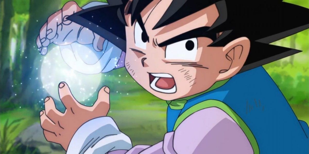 Anime Dragon Ball Super Goten Kamehameha