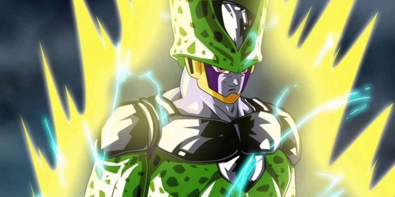 Anime Dragon Ball Z Perfect Cell Smug