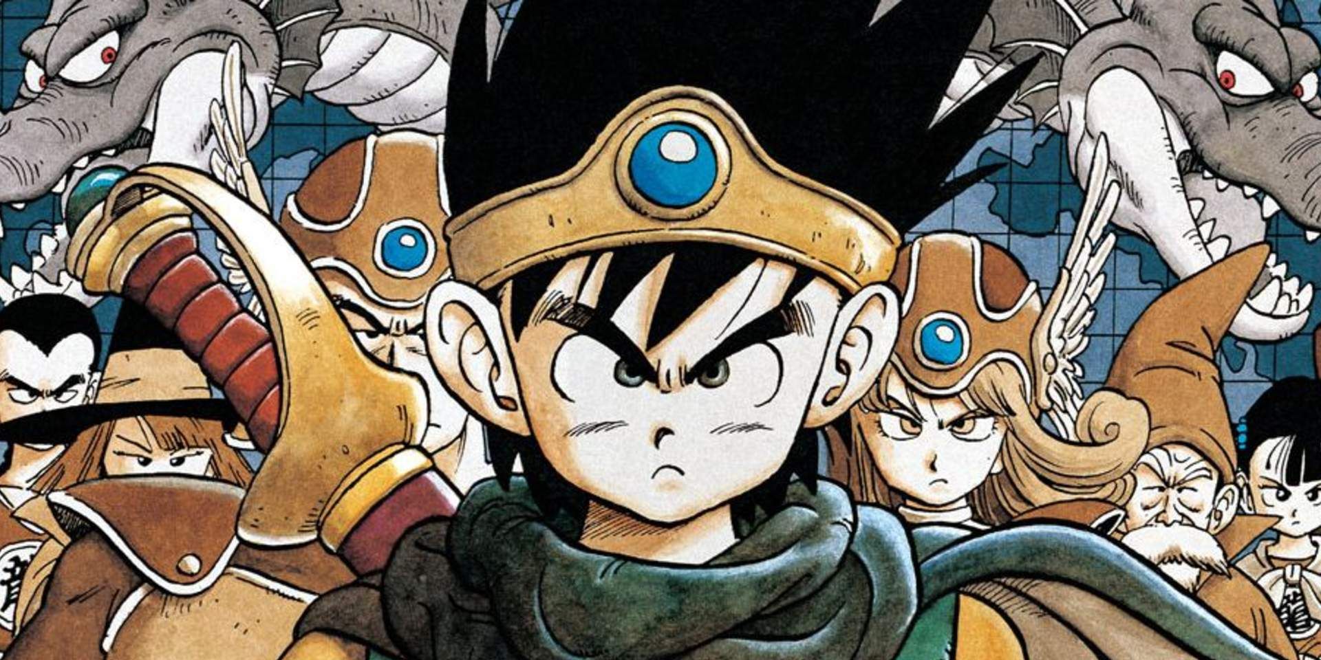 Dragon Quest III Cast Goku Look-Alike Akira Toriyama Designs