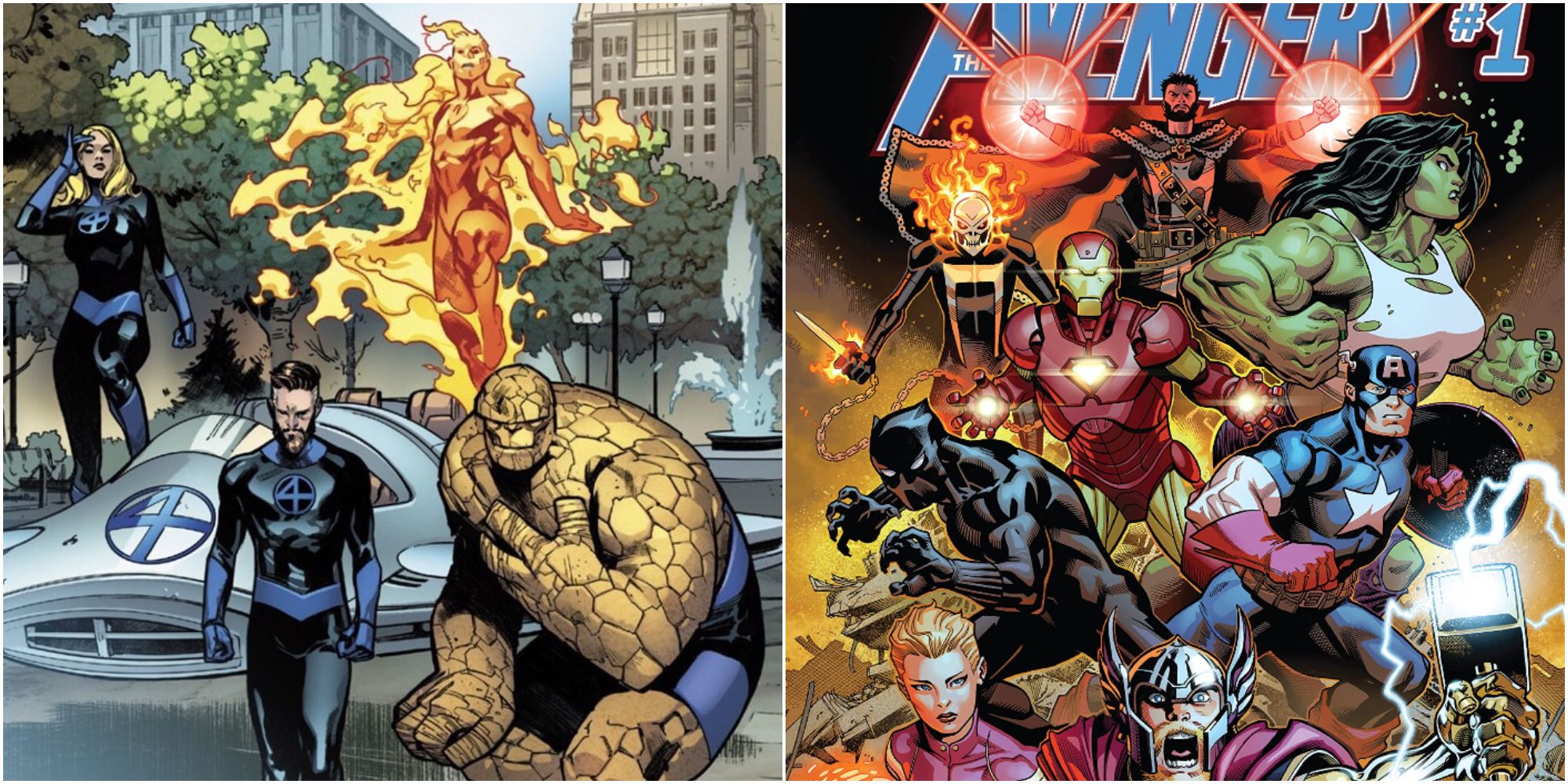 Fantastic Four and Avengers