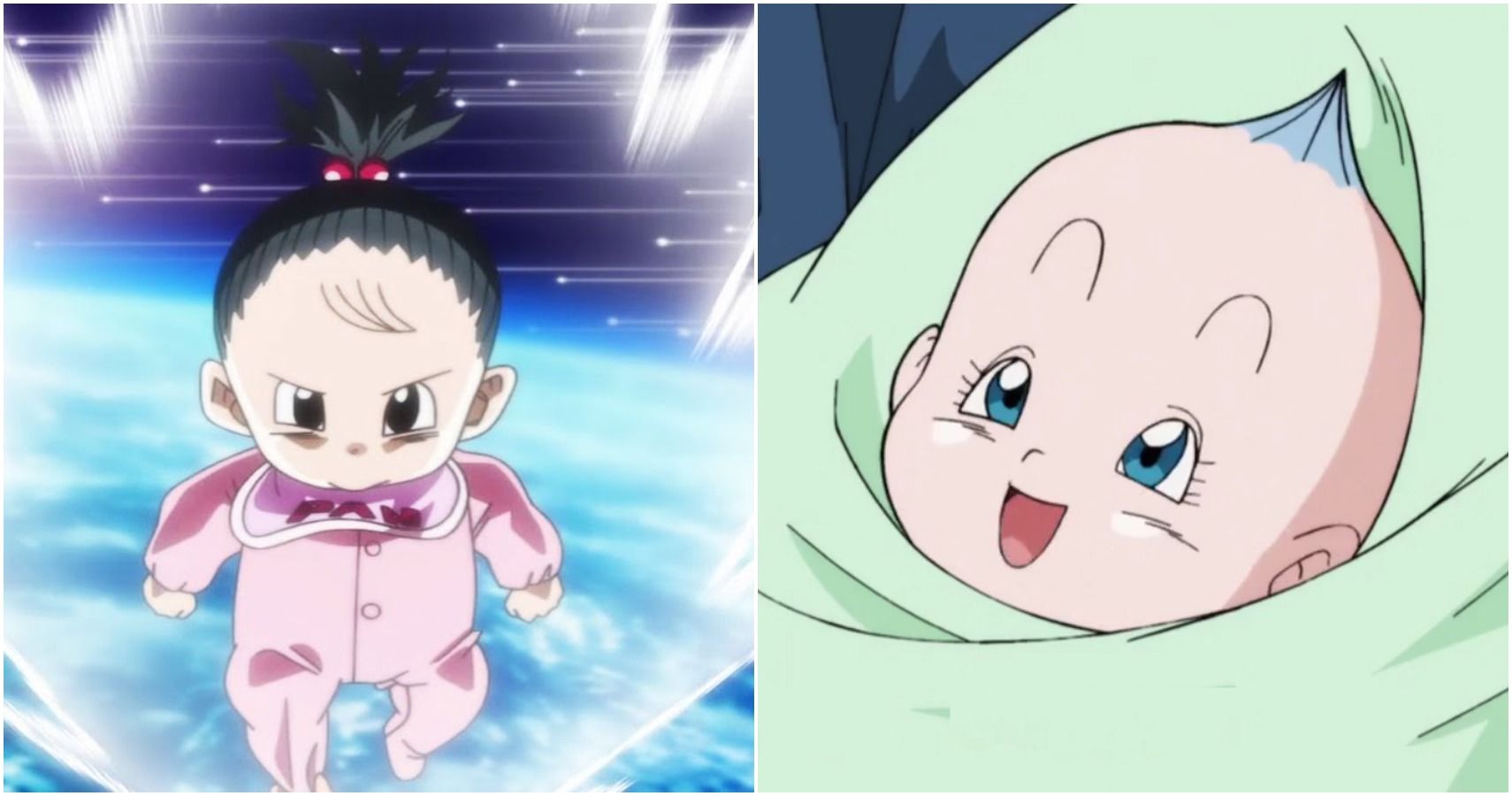Baby Pan and Bulla in Dragon Ball Super