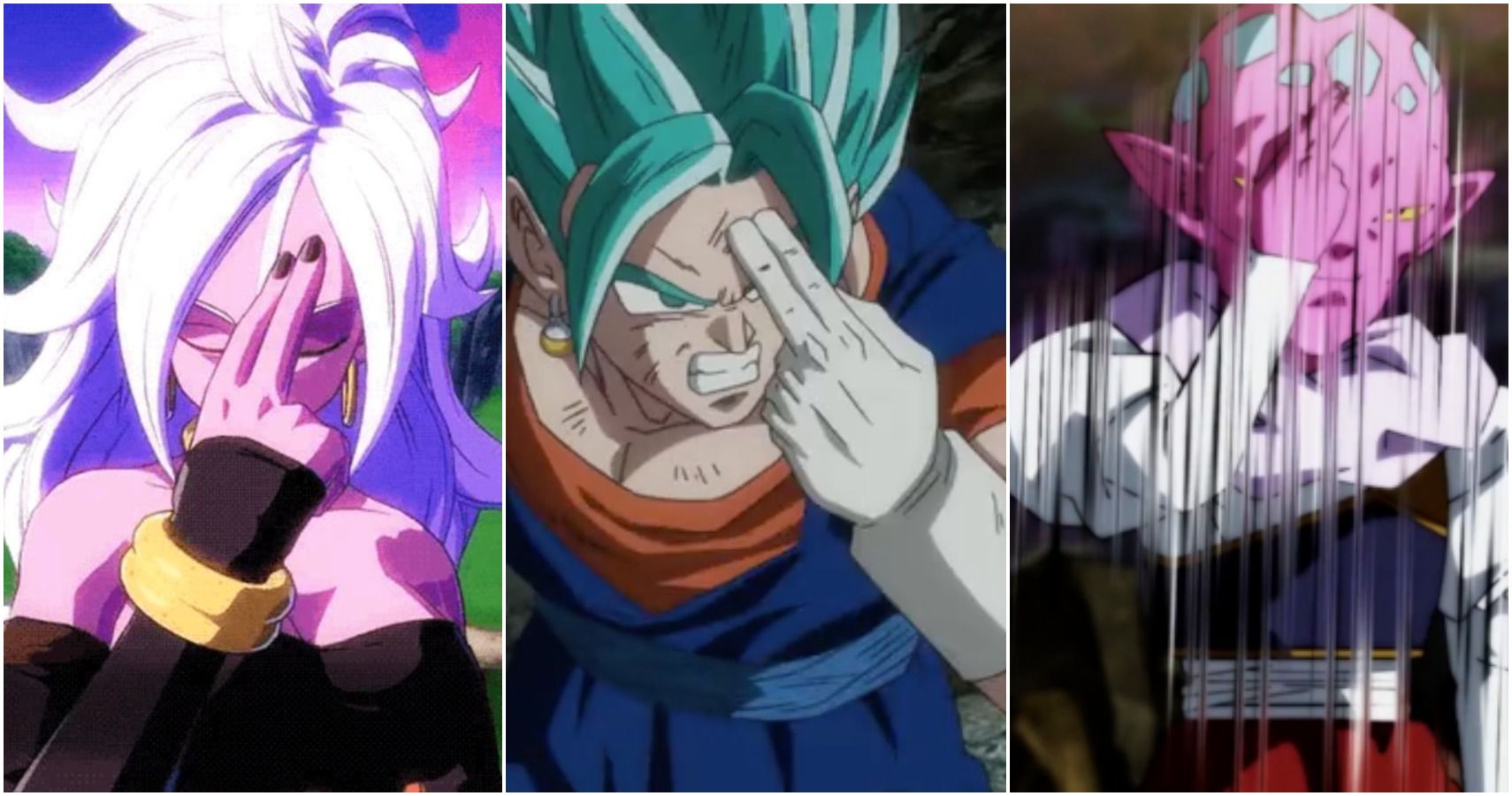 Dragon Ball Characters Using Instant Transmission