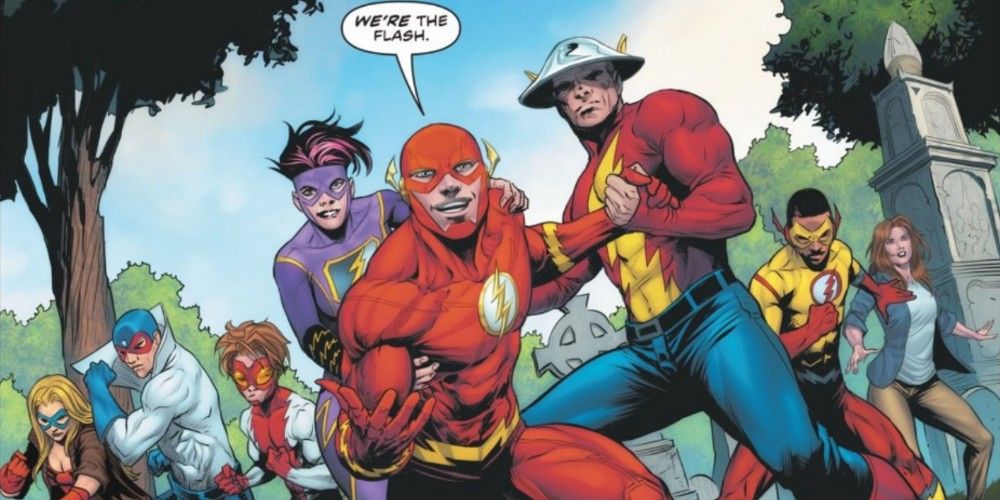 The Flash Family comes together to fight the Legion of Zoom