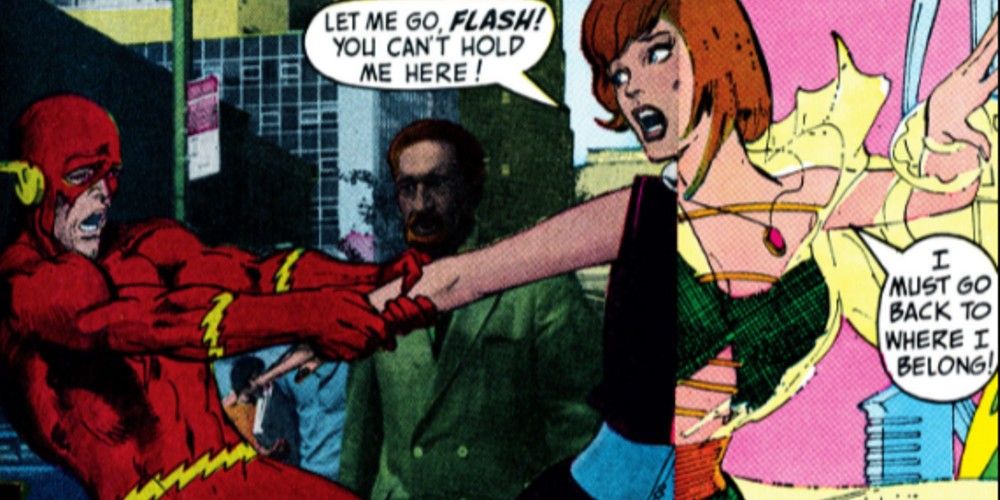 Iris West learns that she is from the future