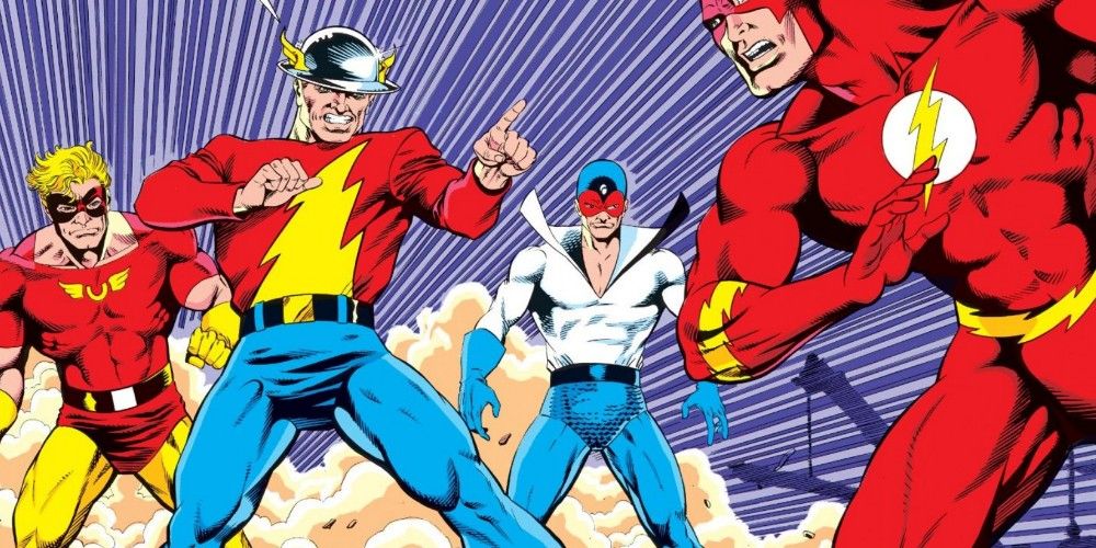 Johnny Quick, Jay Garrick and Max Mercury face off against Reverse Flash