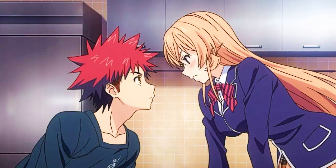 Shokugeki no Soma// Yukihira Soma, Ryo Kurokiba and Akira Hayama