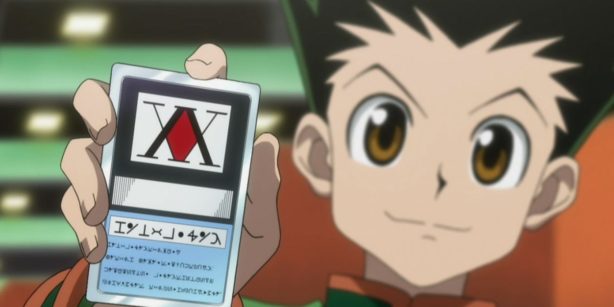 Gon and his Hunter's license 