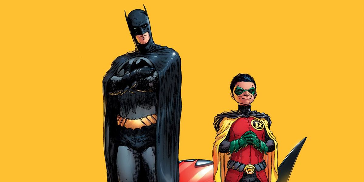Batman and Robin updated costumes - Dick and Damian