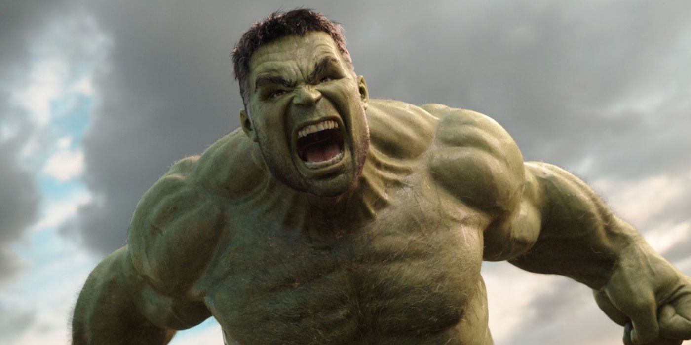 Mark Ruffalo's Hulk screaming in the MCU